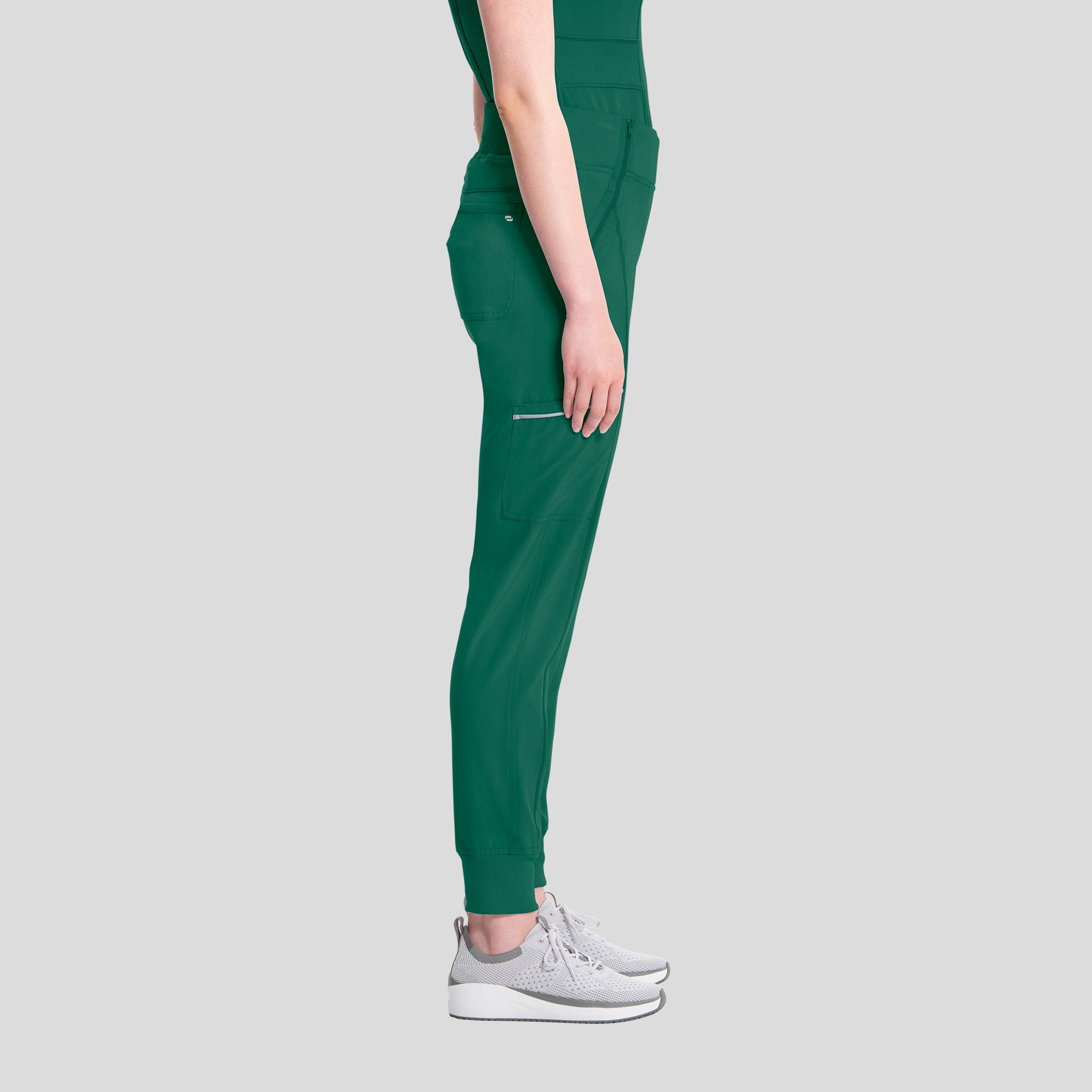 Infinity Elastic Waistband Jogger Scrub Pant | Hunter
