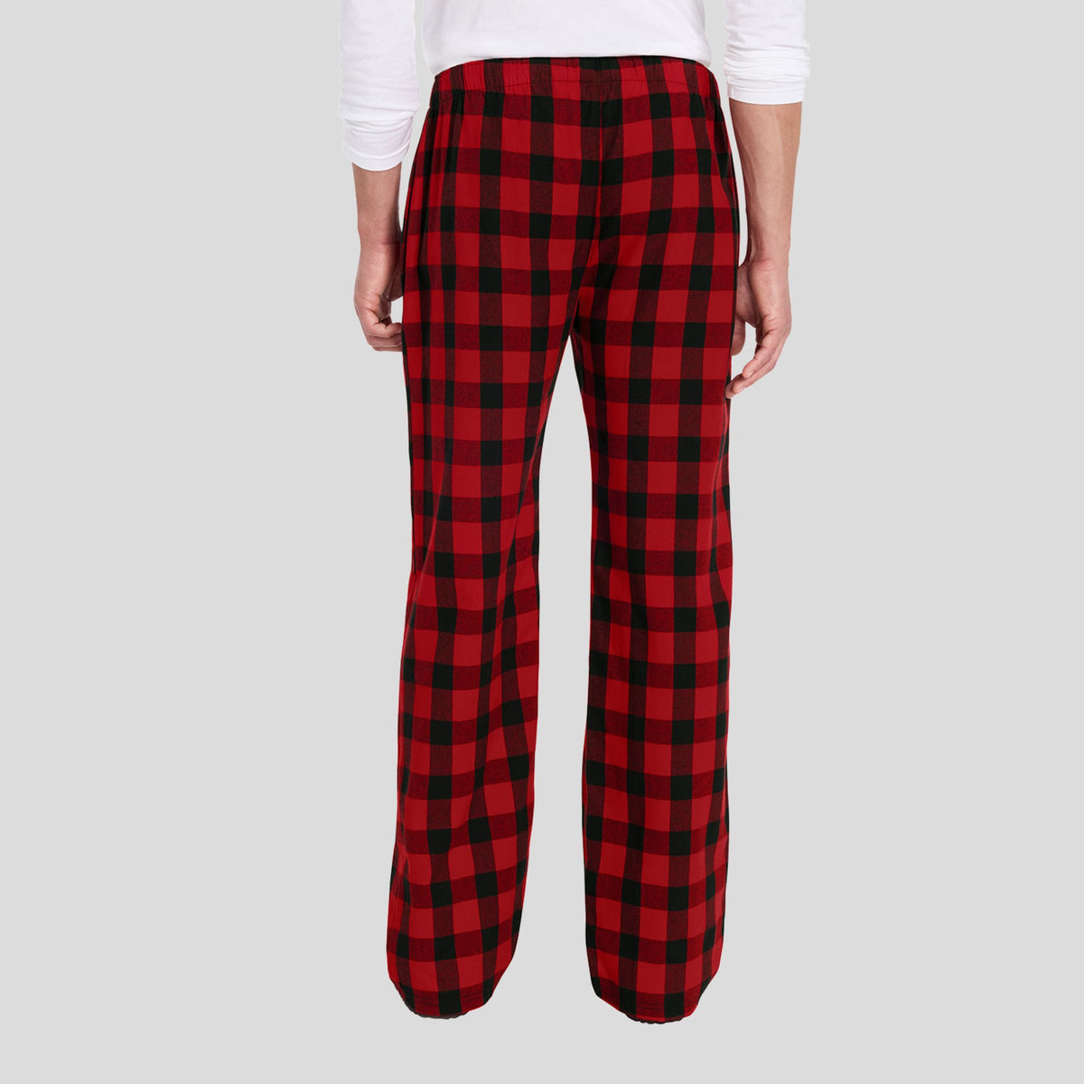 Flannel Pocket Pant | Red/ Black Buffalo Check