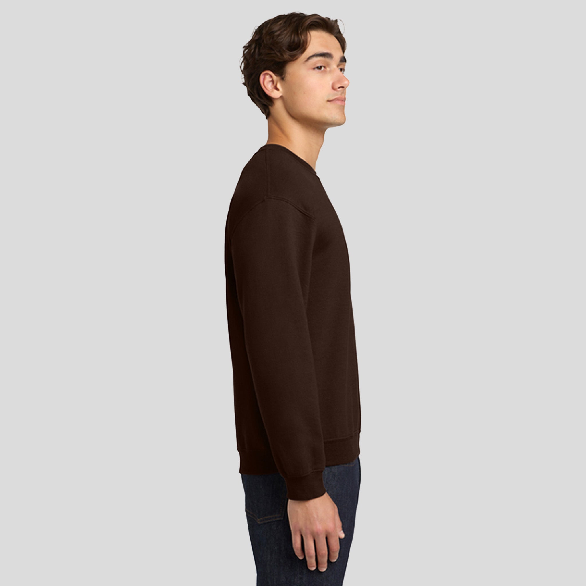 Heavy Blend™ Crewneck Sweatshirt | Dark Chocolate